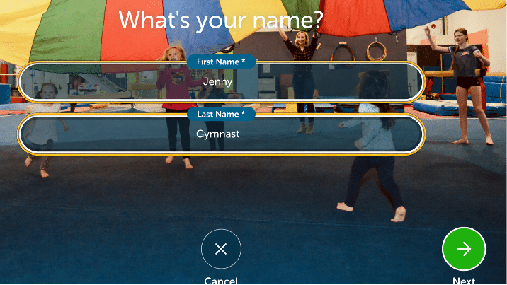 Enter the parent or guardian’s first and last name