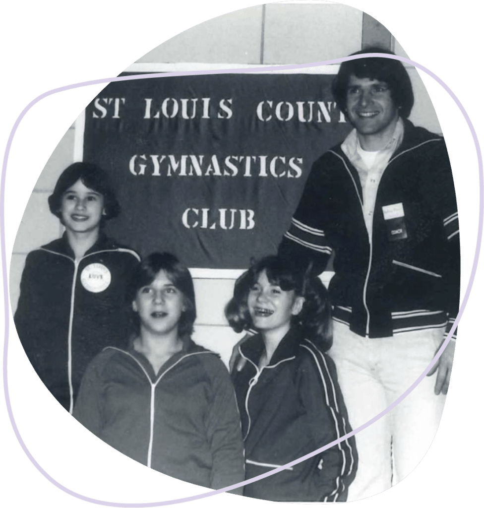 Coach Rod with Team in 1976