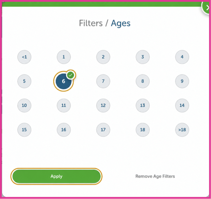 Age Filter