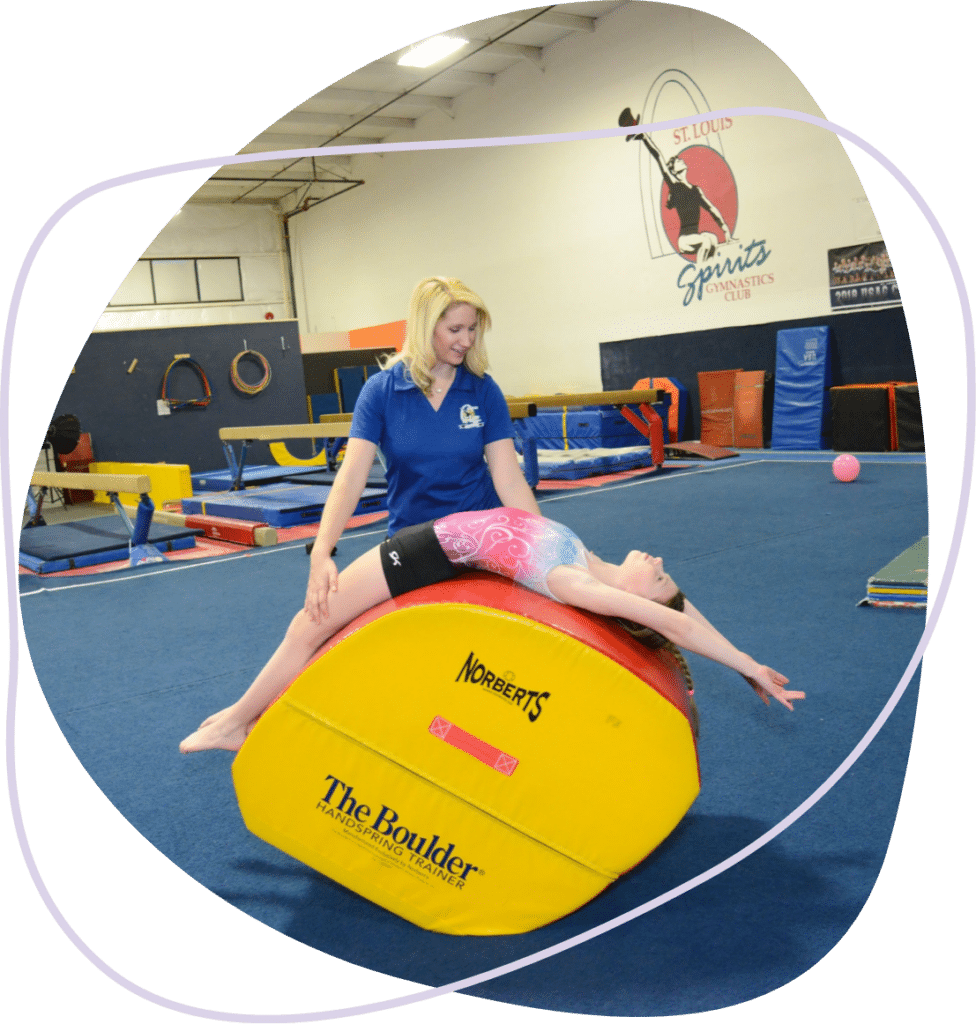 Gymnast in Training