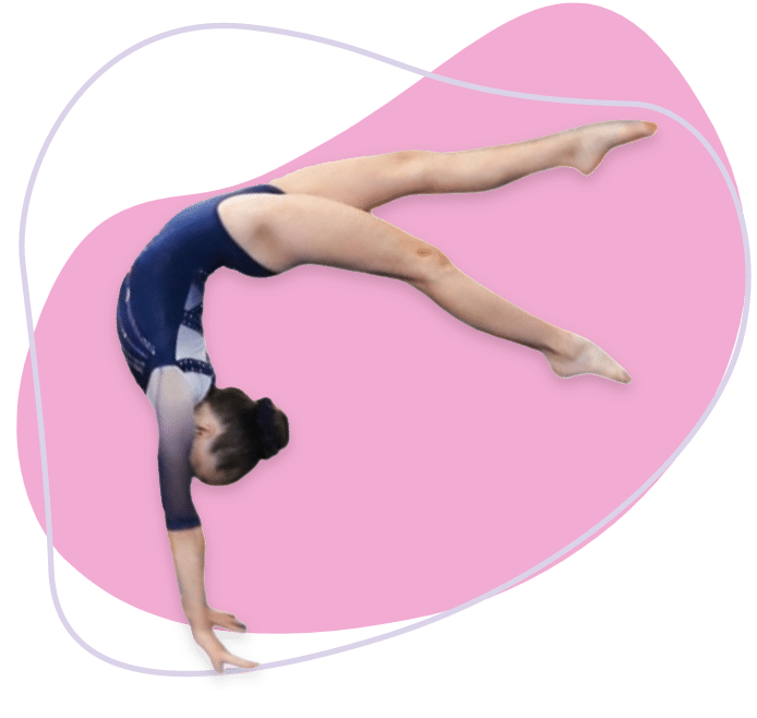 Gymnast in Motion