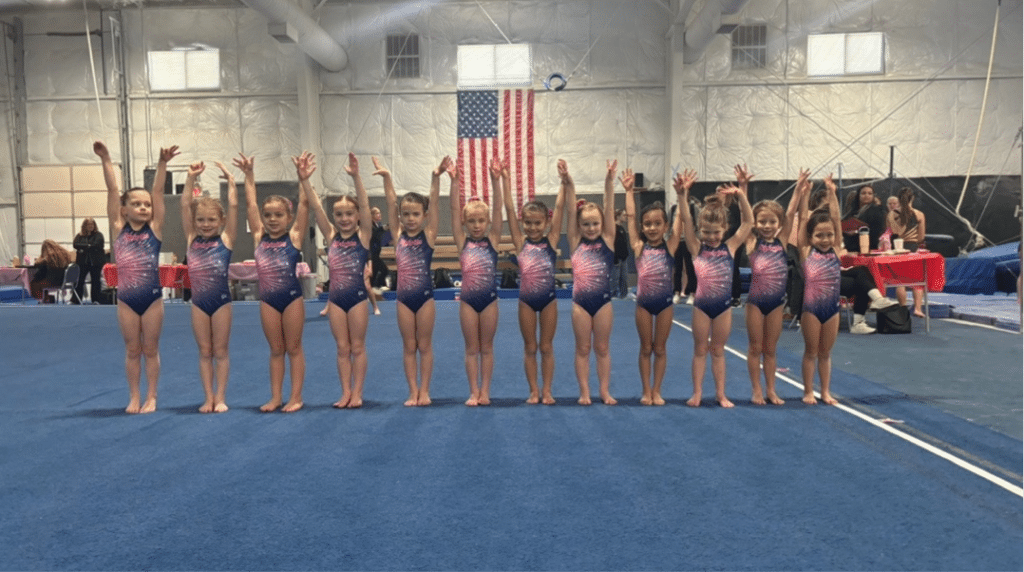 STL Gymnastic Team Salute