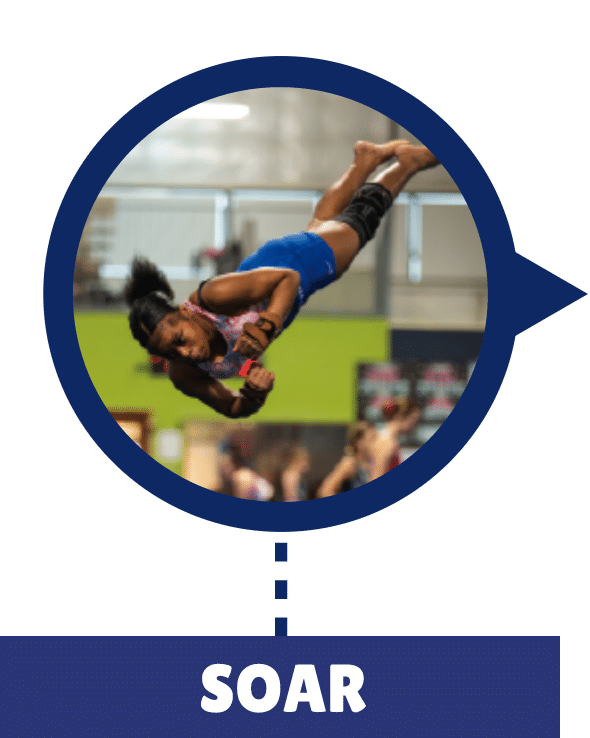 Soar Gymnast Graphic