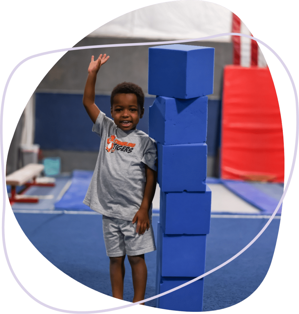 Young Gymnastics Student