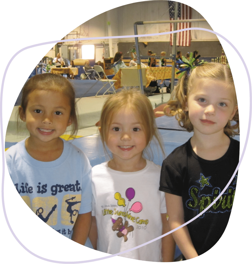 Young Gymnastics Students