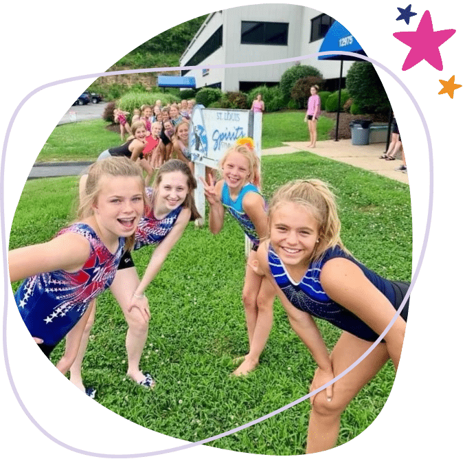 Gymnasts in Class