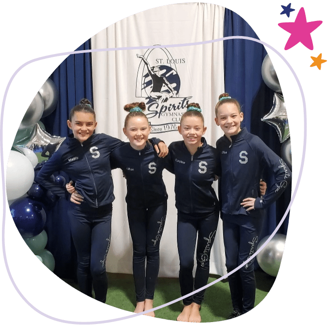 Spirits Gymnastics Team Members